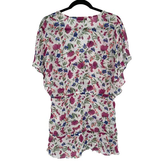 VIX Paula Hermanny kaftan Clover callie floral print chiffon X-Small XS - Picture 5 of 5